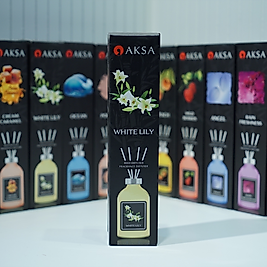 Aksa White Lily Beyaz Zambaklar Çubuklu Oda Kokusu